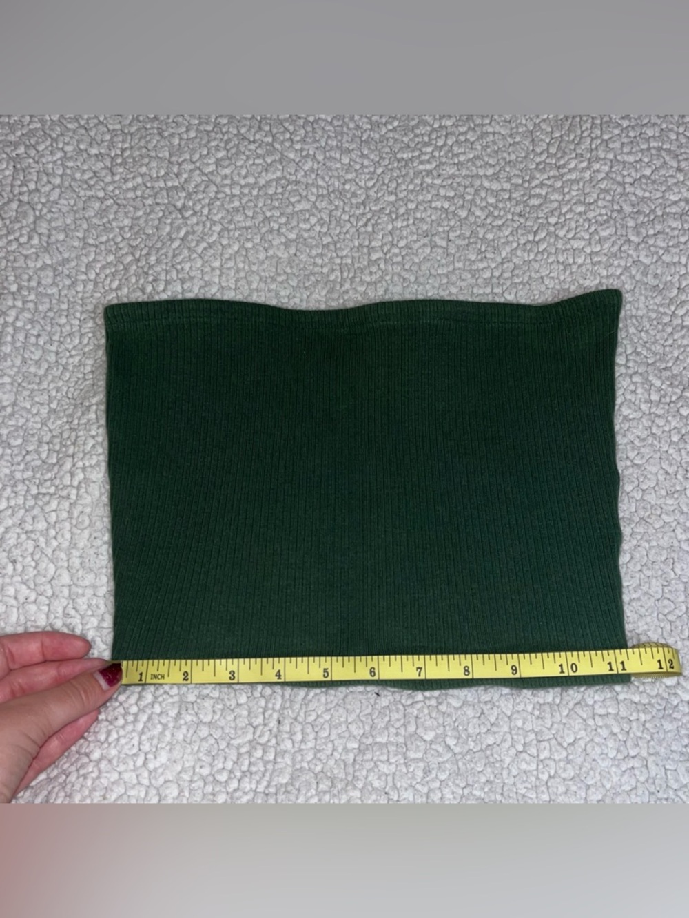 UO Ribbed Bandeau Top - Picture 7 of 8